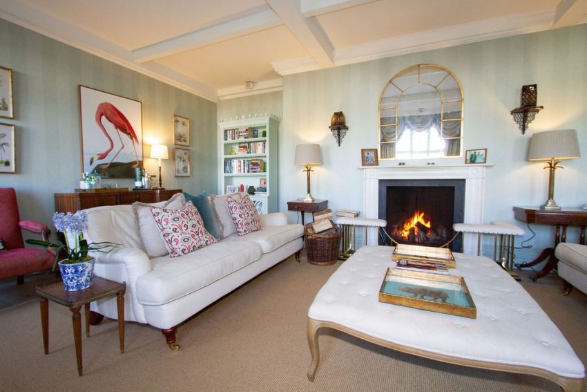 Drawing Room with Open Fire