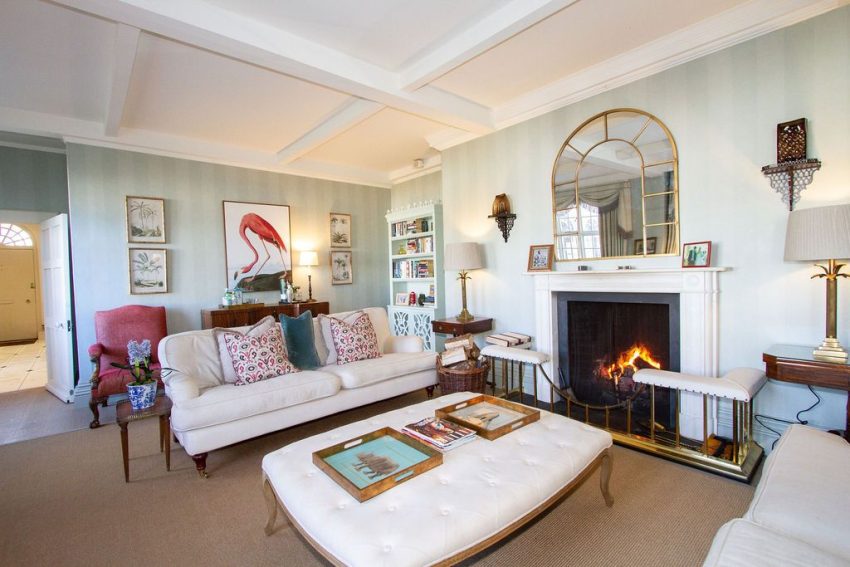 Drawing Room with Open Fire