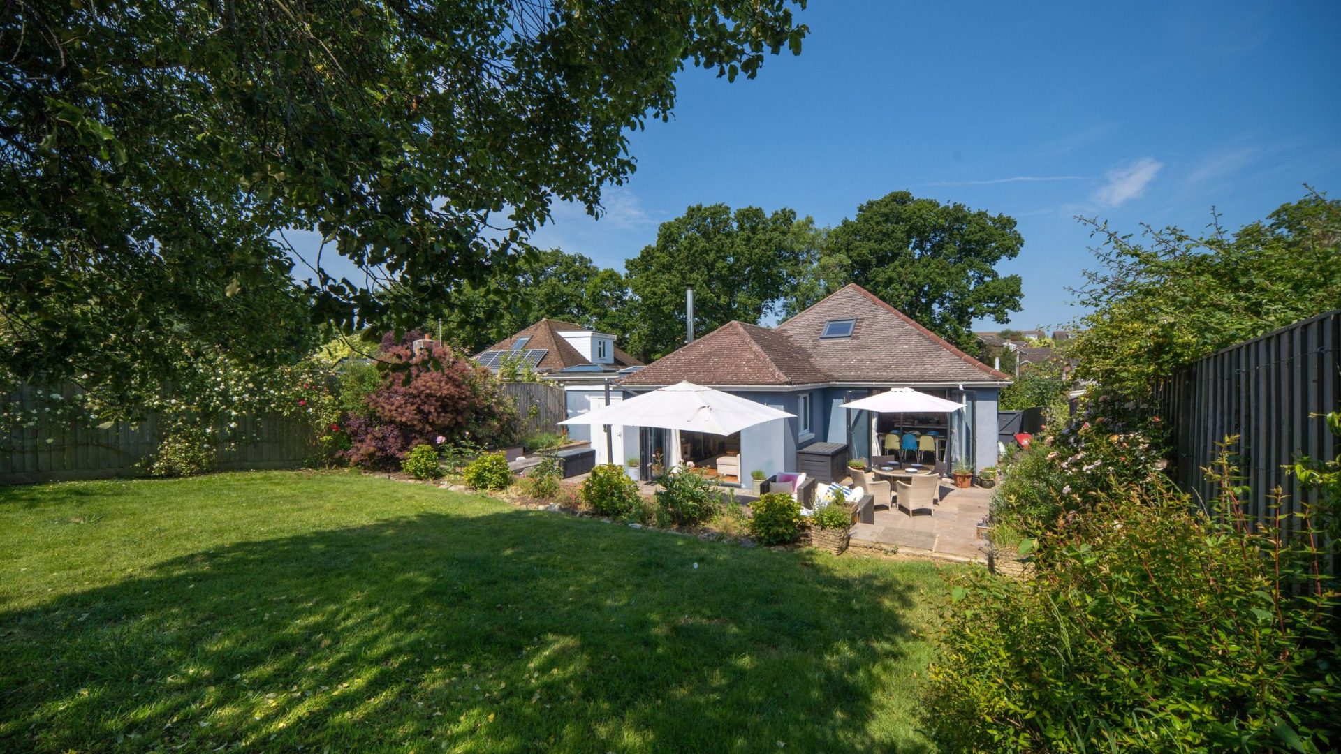 Large Garden and Patio