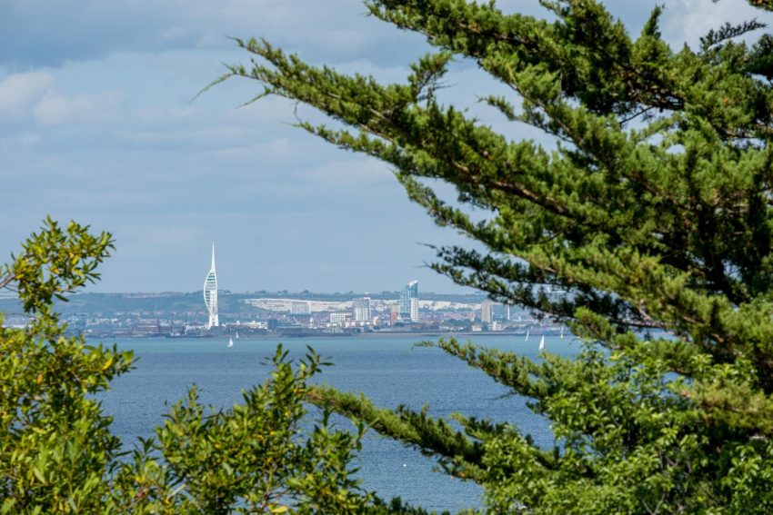 Views across the solent