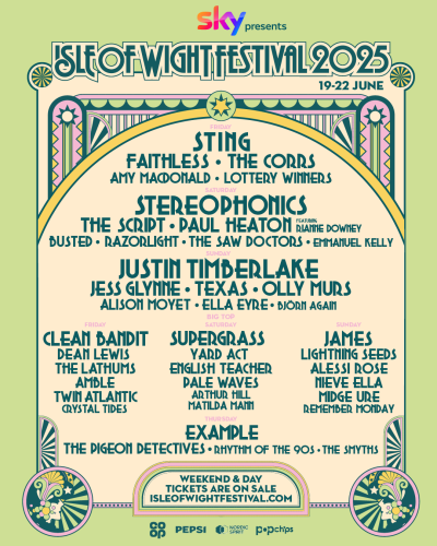 Isle-of-Wight-Festival-2025-lineup-poster-as-of-3-April