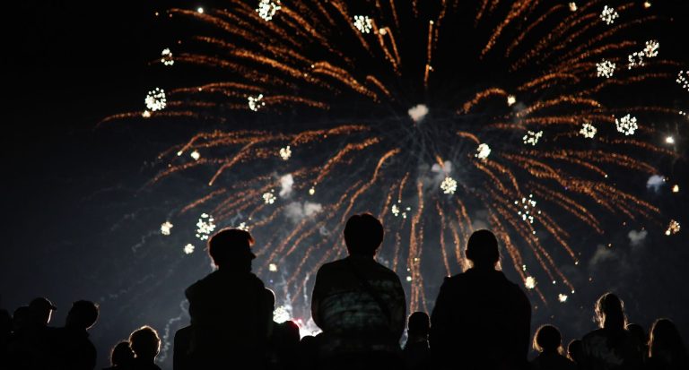 fire works, isle of wight, cowes week, family, accommodation, self catered