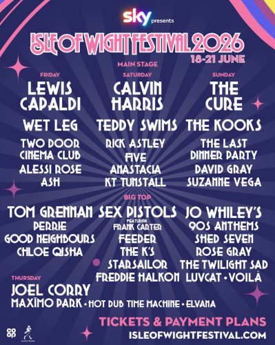 the isle of wight festival line up